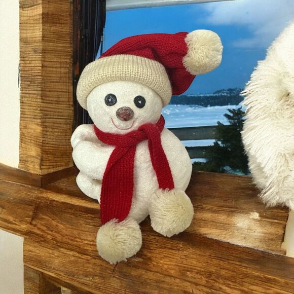 Dept 56 Billy Buttons Snowman 46502 Cute Sitting Vintage Christmas Decor - Picture 8 of 8